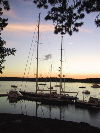 Sunset on Somes - NHP27 Sunset on Somes - NHP27